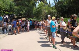Fila-Park-Guell-Barcelona